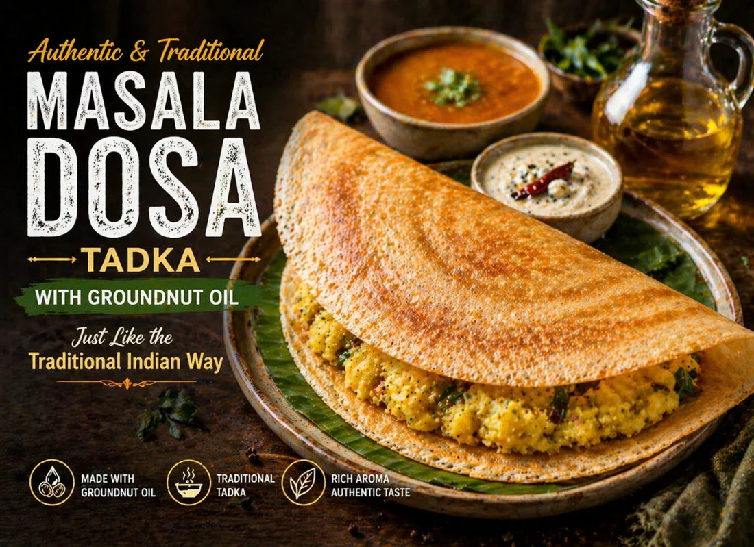 Masala Dosa Recipe with Groundnut Oil Blogs - Key Ingeridents