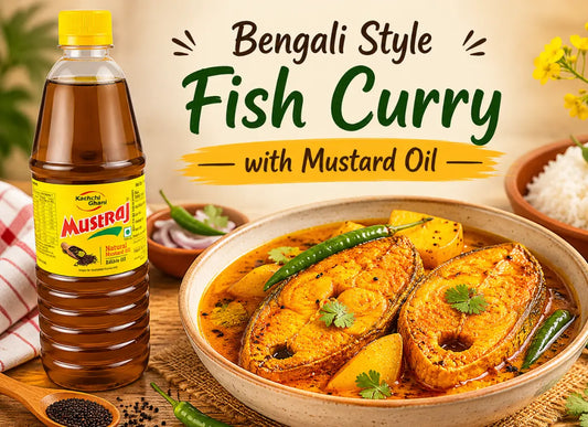 Bengali Style Fish Curry with Mustard Oil