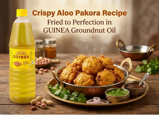Crispy Aloo Pakora Recipe in Groundnut Oil