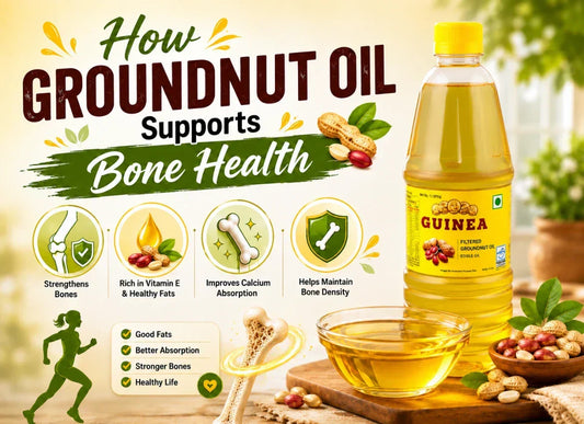 How Groundnut Oil Supports Bone Health