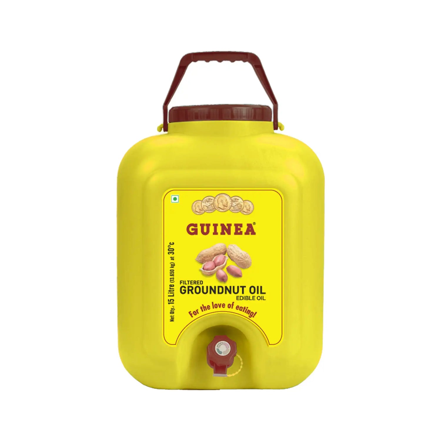 Guinea Filtered Groundnut Oil  Tap Jar