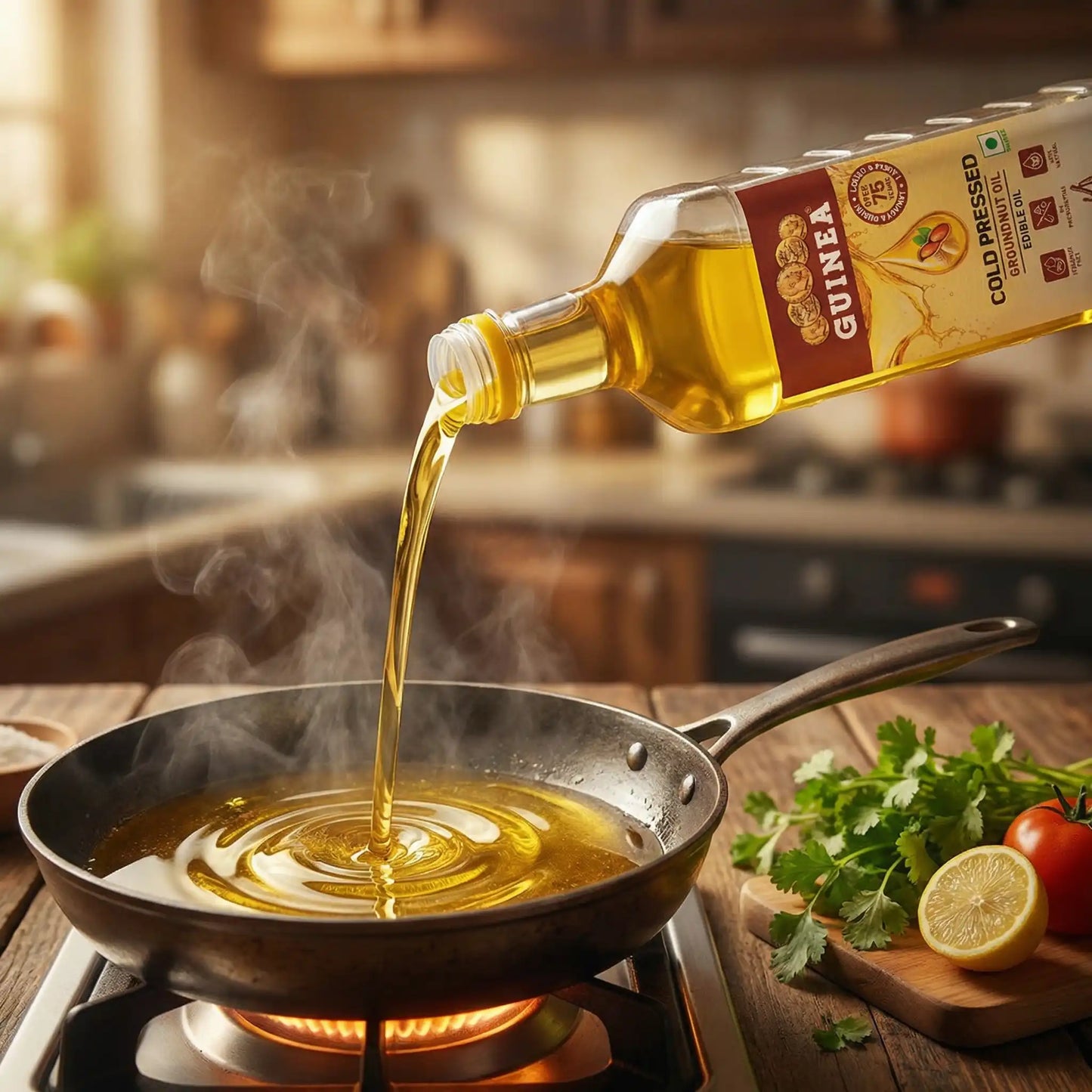 Guinea Cold Pressed Groundnut Oil 1L