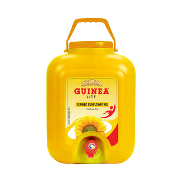 Guinea Lite Refined Sunflower Ediable Oil 15 LTR Tap Jar