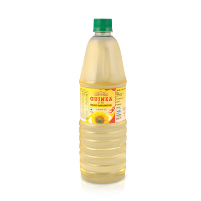 Guinea Lite Refined Sunflower Oil 1 Ltr Bottle