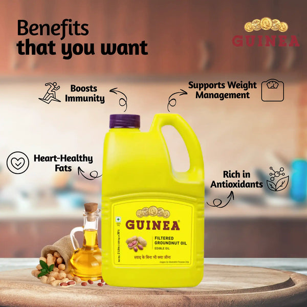 Guinea Filtered Groundnut Oil - Jar