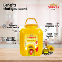 Guinea Lite Refined Sunflower Ediable Oil - Tap