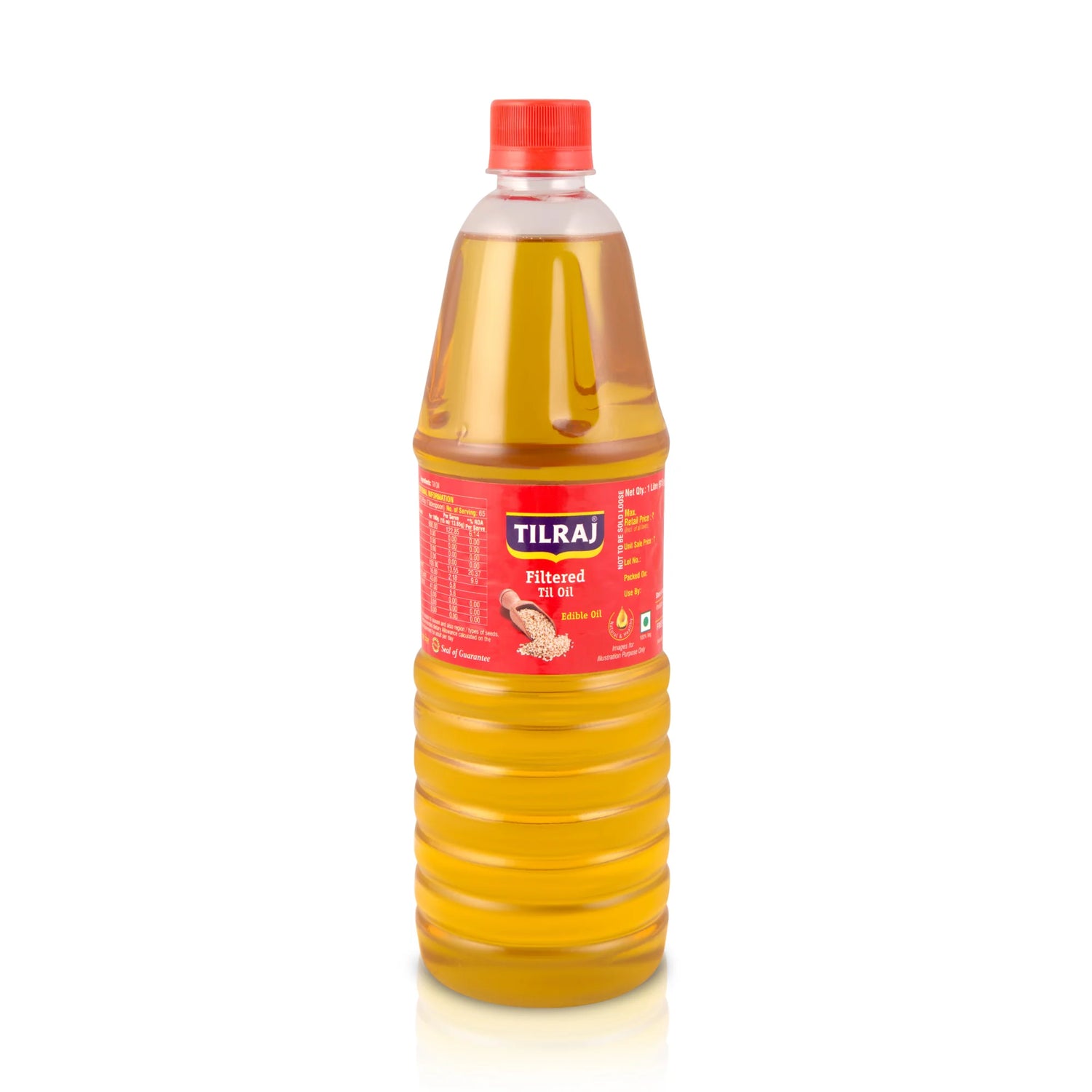 Tiraj Filtered Til Oil Sesame Oil Bottle